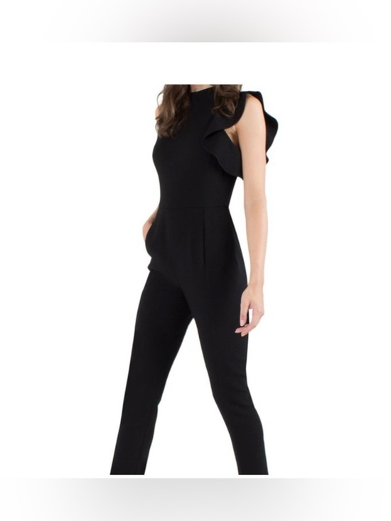 Black Halo Dresses & Skirts - Black Halo Pabla black Jumpsuit 2